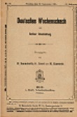 DEUTSCHES WOCHENSCHACH / 1911 vol 27, no 37